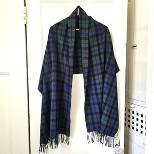 NWOT•J. Crew Tartan Scarf/Shawl